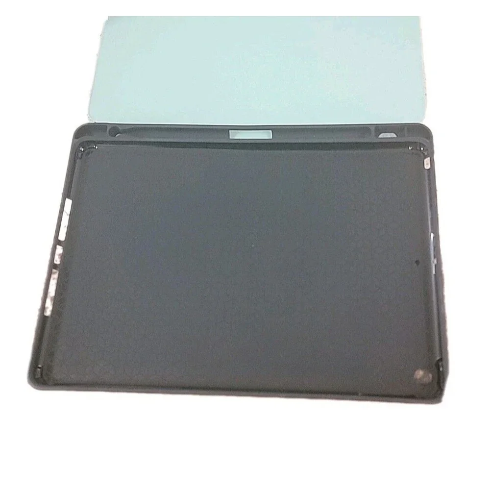 Soke For iPad 9th Gen 10.2 inch 2021 Smart Case Stand Back Cover-Emerald Marbel